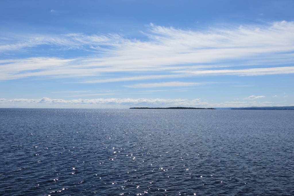 le Lac Saint-Jean vu de la marina de Roberval