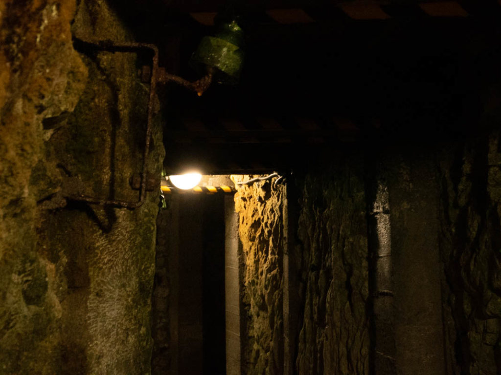 tunnel de la première guerre mondiale à Vimy
