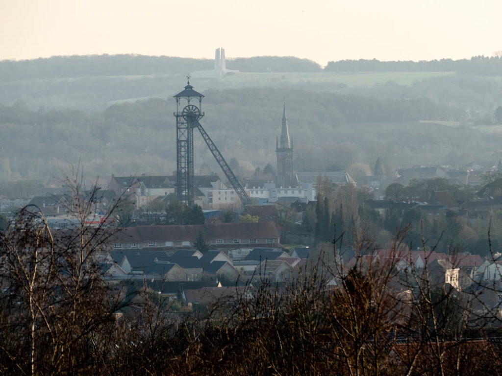 vue depuis le terril de loos-en-gohelle